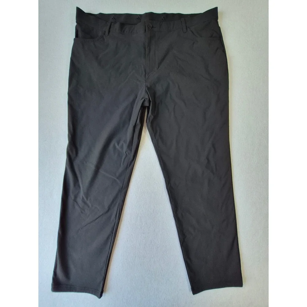 Adidas Mens Ultimate365 Golf Pants Black 40x32 Stretch Tapered Leg